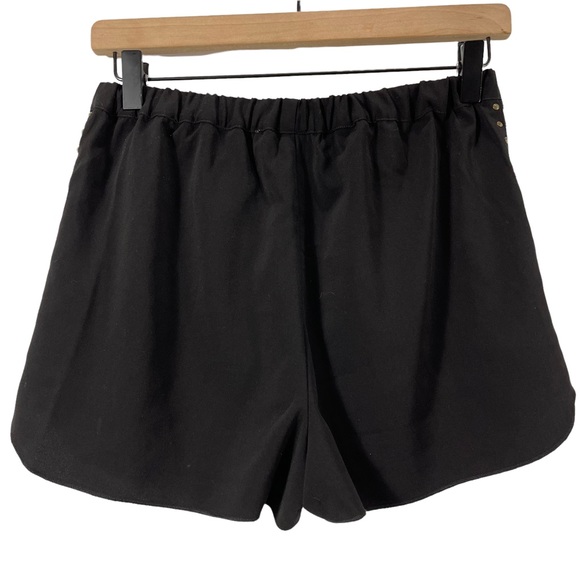 Lovers + Friends Black Studded Drawstring Shorts Size Small - Picture 5 of 7